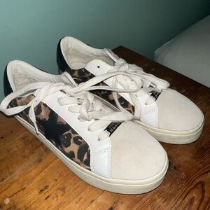 Steve Madden Brown and Black Sneakers Modern Low-Top